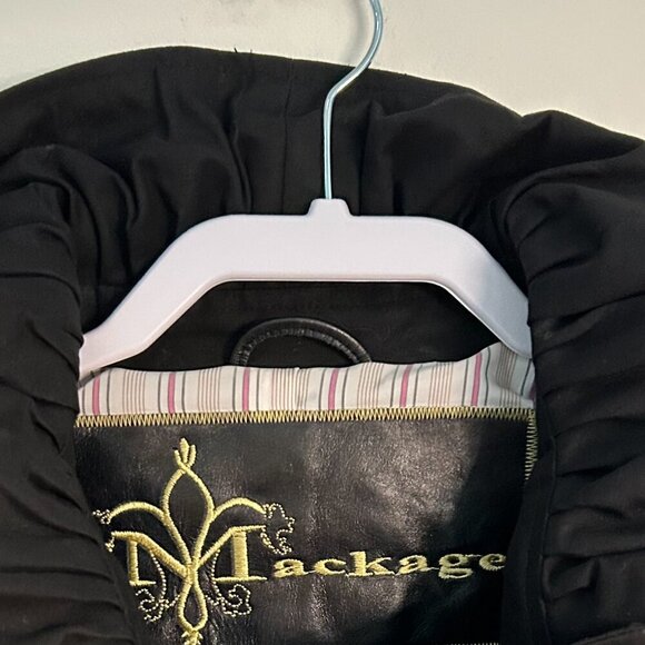 Mackage Trench Coat in Black Size PSmall - Picture 12 of 16